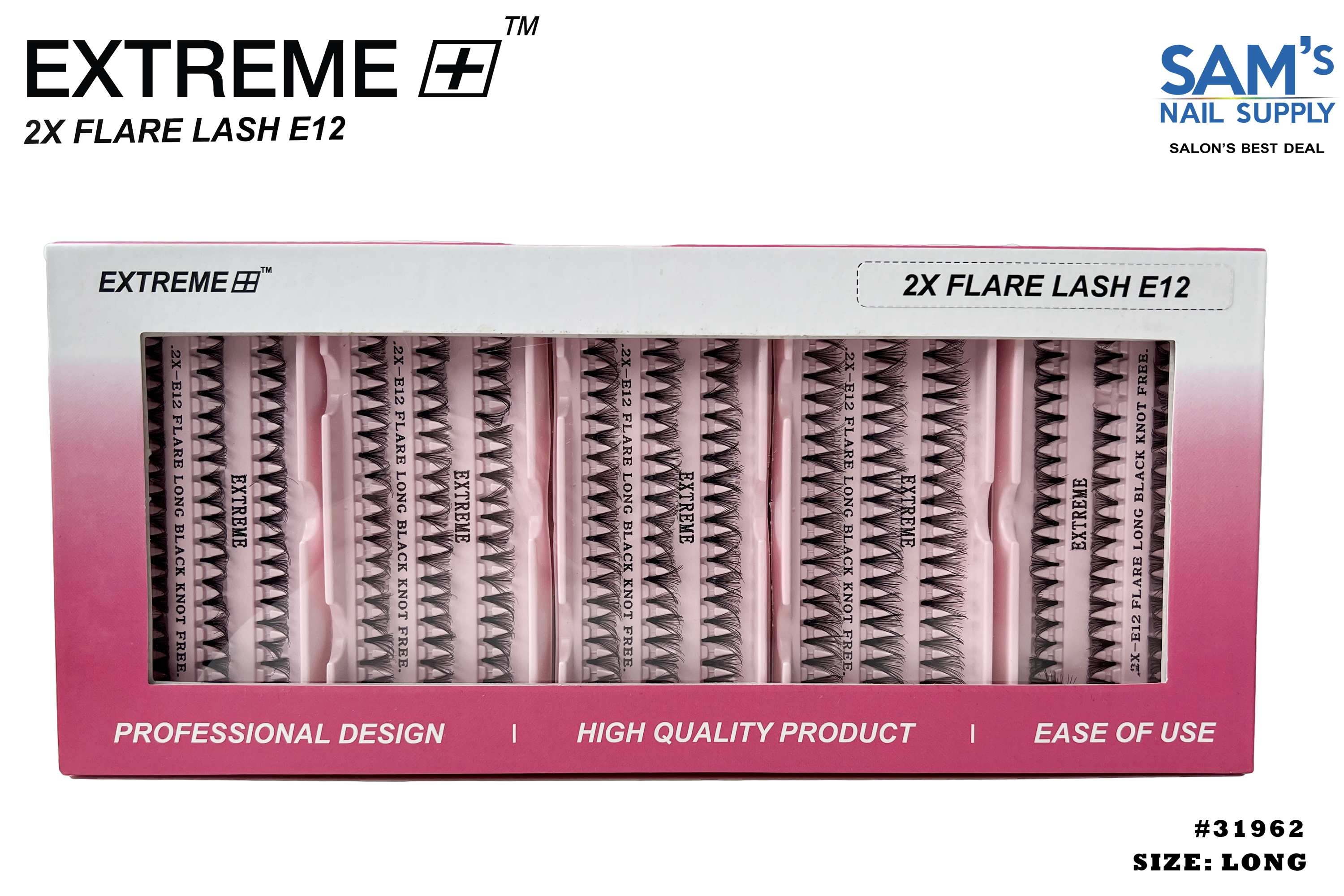 Extreme 2X Flare Lash E12 Long - Hộp 