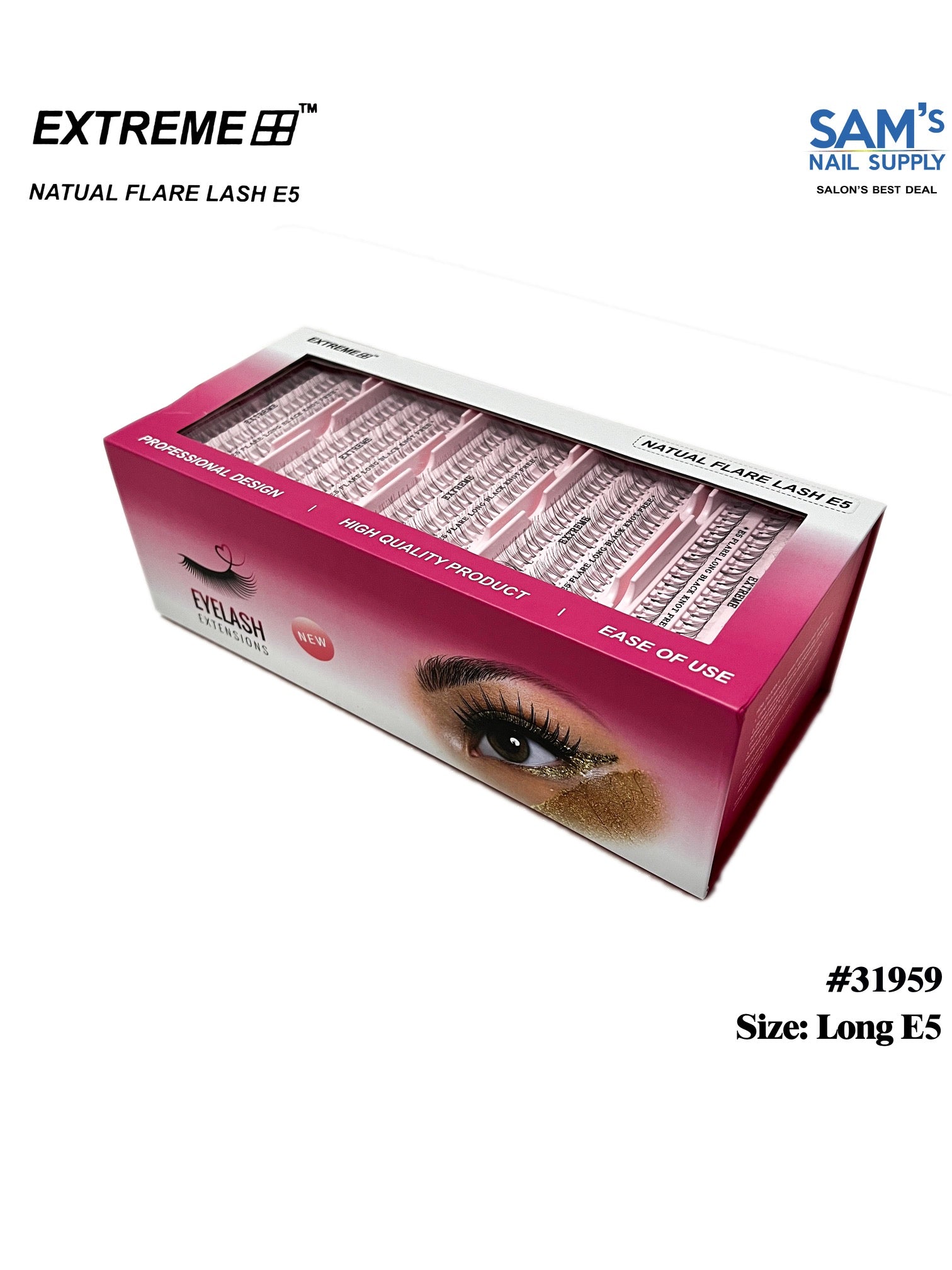 Extreme Natural Flare Lash E5 Long - Hộp 