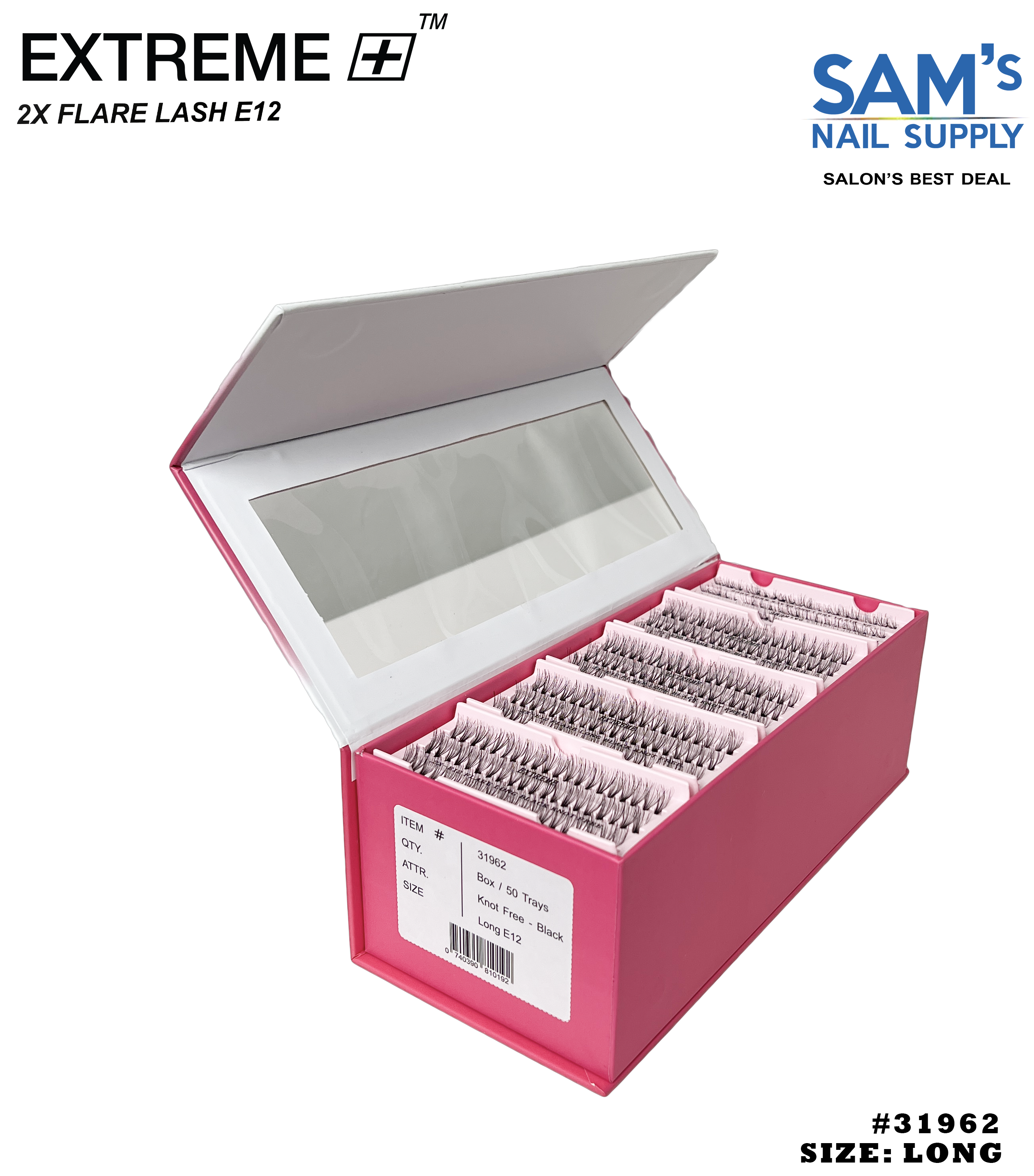 Extreme 2X Flare Lash E12 Long - Hộp 