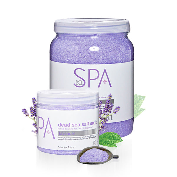 BCL SPA Ngâm Muối Biển Chết Hoa Oải Hương + Bạc Hà (64 oz)