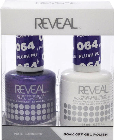 Bộ đôi sơn bóng và gel Reveal - 064 Plush Purple